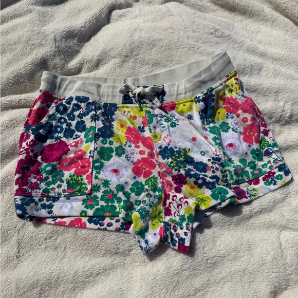 Champion Pants - Floral Womens Champion Shorts